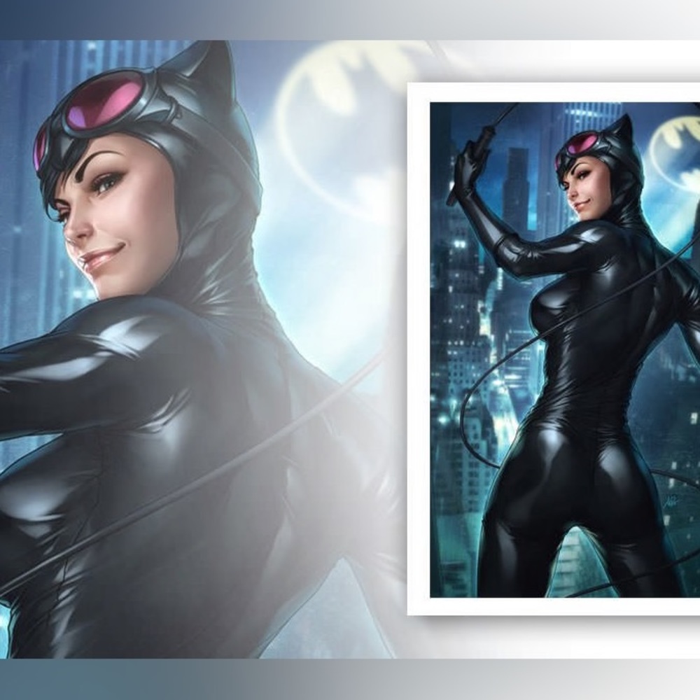 GOTHAM SIRENS: CATWOMAN
Art Print by Stanley 'Artgerm' Lau - sealed new in box